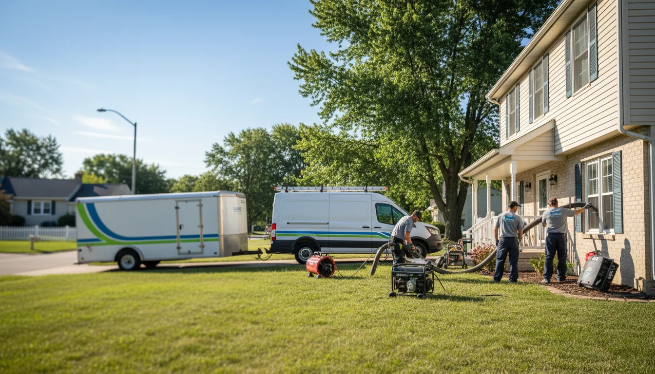 Flooded Basement Restoration And Cleanup With Repair in Ashippun, WI near me